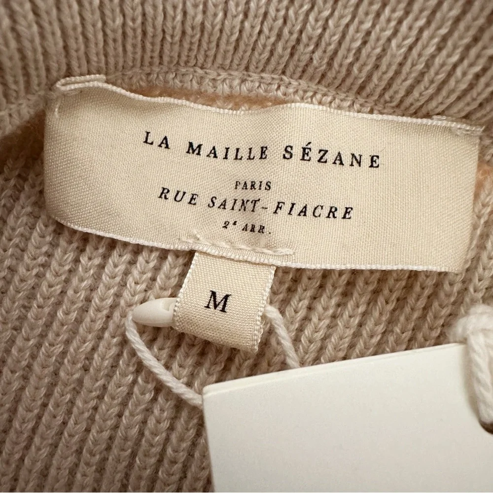 SEZANE Naella Merino Wool Jupe Knit Skirt NEW - Picture 5 of 8